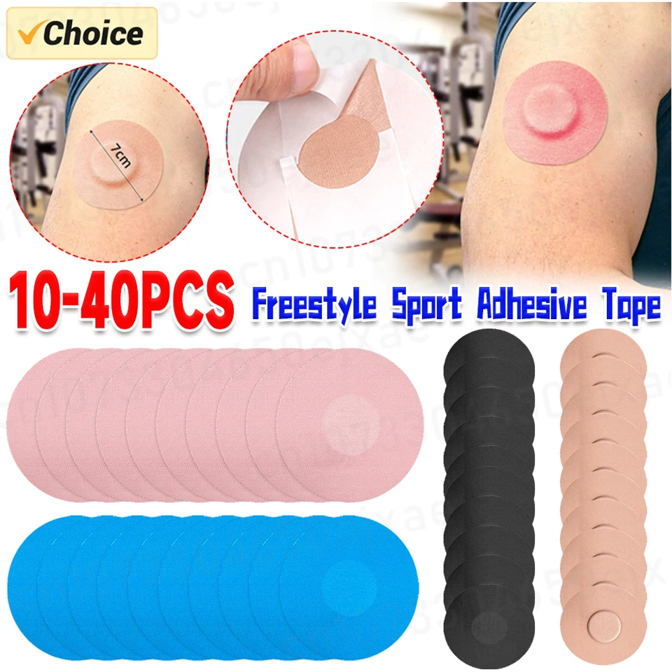 10-40ks Priehľadné nepremokavé lepidlá Freestyle Libre Sensor pokrýva záplatu číre CGM Overpatch Tape Long Lasting