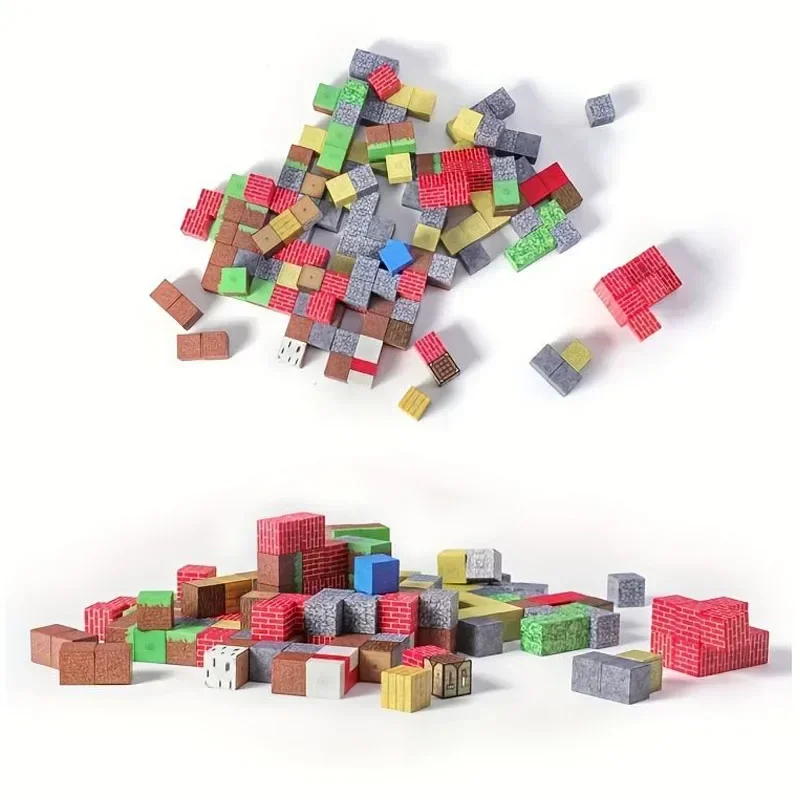 10/50/100 pcs Minecraftinglys magnet model Cartoon Mini Magnetic Cube Vzdelávacie hračky pre deti chlapcov