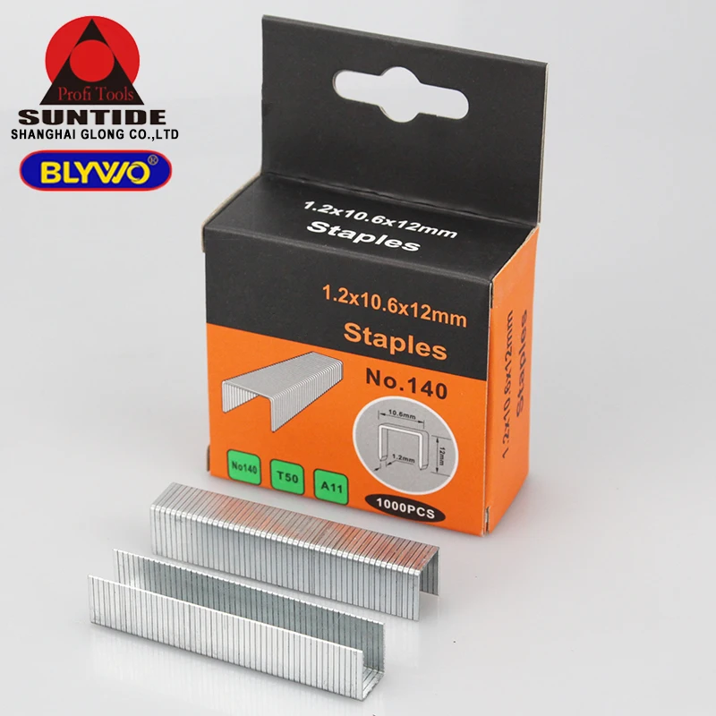 10,6 mm svorky 12-14 mm manuálne strižné kovové klince pre nábytok čalúnené manuálne strižové pištoľové spracovanie