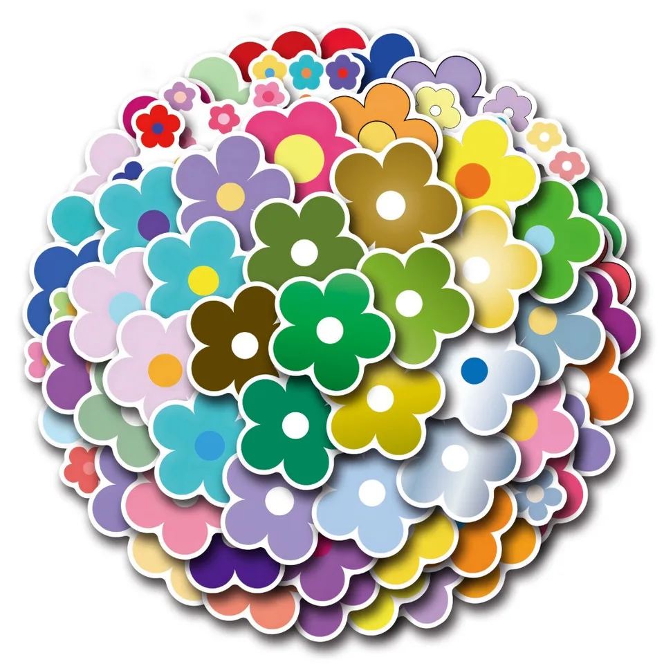 10/60ks farebné kvetinové odmeňovanie nálepky karikatúry pre učiteľov odmeny nálepky na scrapbooking pre deti Domáce úlohy Testy