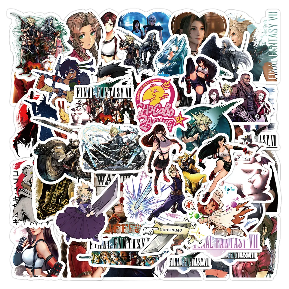 10/60ks horúca anime hra graffiti nálepky vtipné vodotesné skateboard batožiny gitara laptop karikatúry detské nálepky