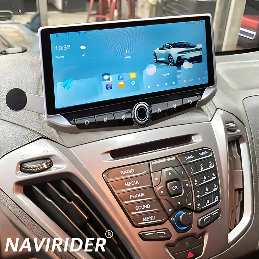 10,88 palca pre Android pre Ford Transit Tourneo Custom EcoSport Connect Connect Carplay Car GPS navigáciu Multimediá