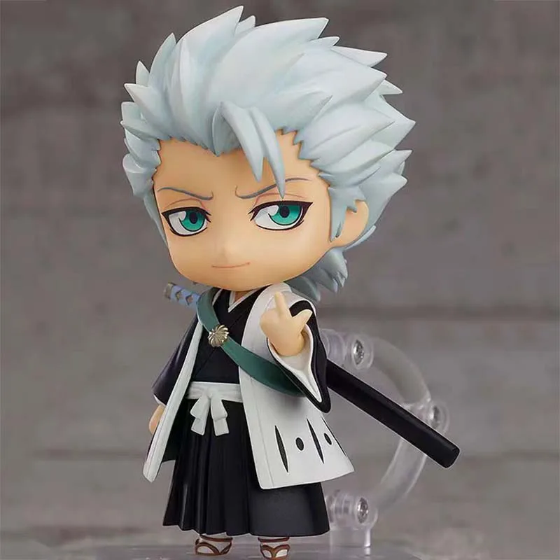 10 cm Anime Bleach Mini Obrázok #1199 Nendoroid Hitsugaya Toushirou akčná figúrka Hnuteľný model PVC Collection Hračky vianočný darček