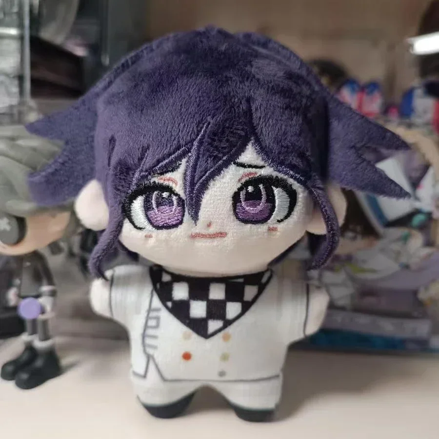 10 cm anime danganronpa plyšová bábika Hinata komaeda naegi mini hviezdička Tlačené plyšové kľúče prívesok pre deti novoročné darčeky