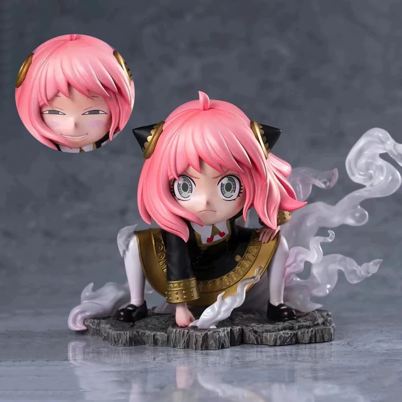 10 cm anime falšovanie Anya Spy × Family Figures Gk roztomilý Slnko Boh Anya Forger Action Figures PVC Collection Model Hračky narodeniny darčeky