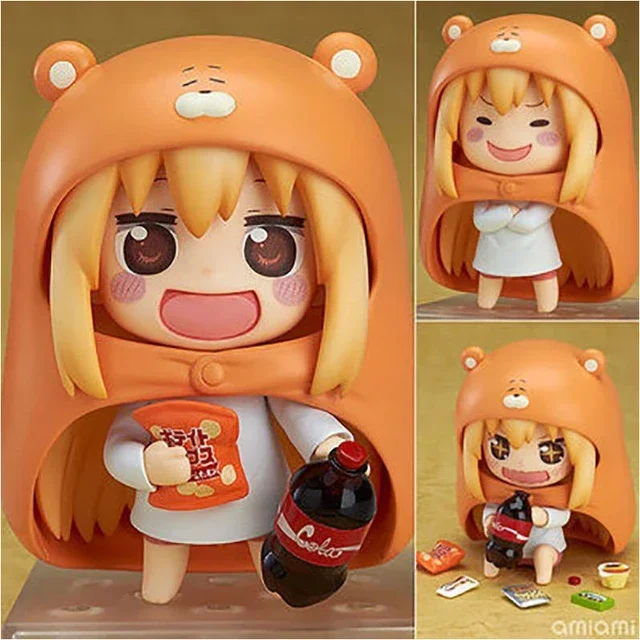 10 cm anime Himouto! Umaru-chan doma Umaru krásna akčná hnuteľná modela nendoroid figures ornament kolekcia roztomilý hračky vianočné darček