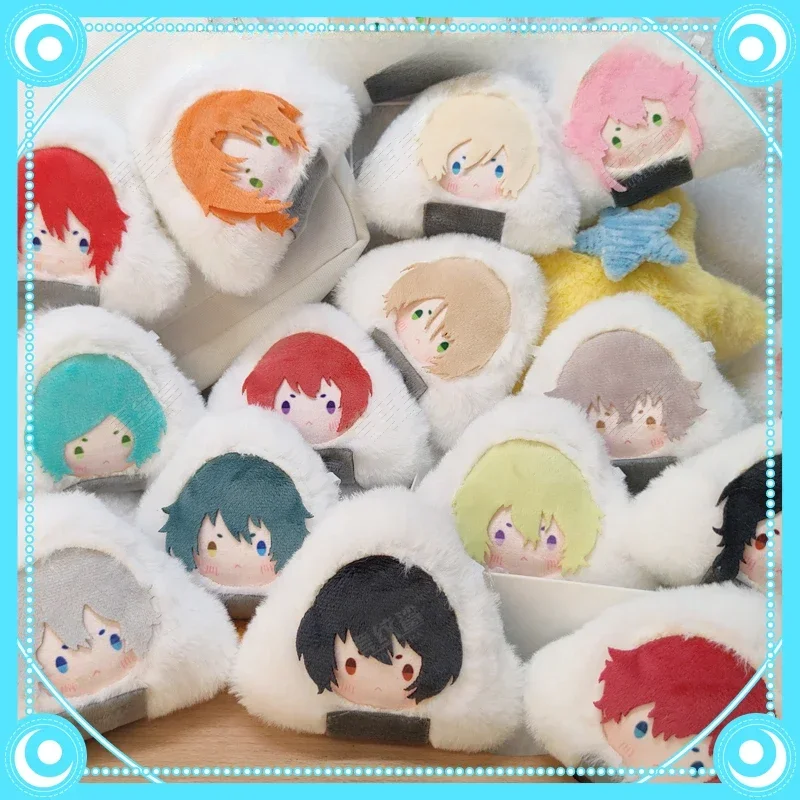 10 cm anime ritsu sakuma rei tsukinaga leo Tenshouin eichi tatsumi kazehaya plyšová bábika Game Keychain plnené prívesky