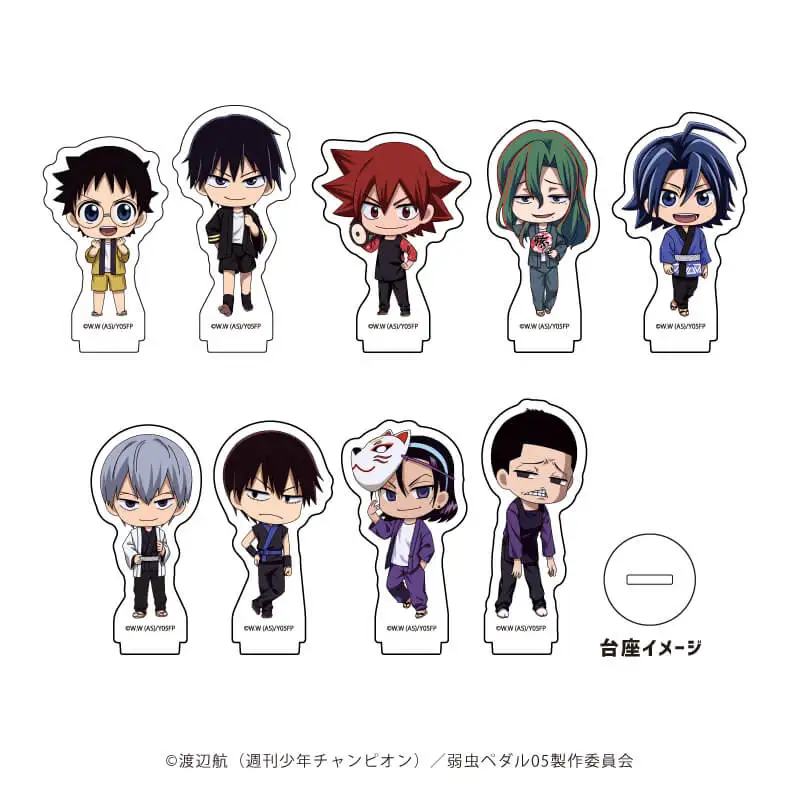 10 cm anime Yowamushi Pedal Acryl Acryl Model Model Midousuji Akira Onoda Sakamichi Figures Model Plate Desk Destor Dodič