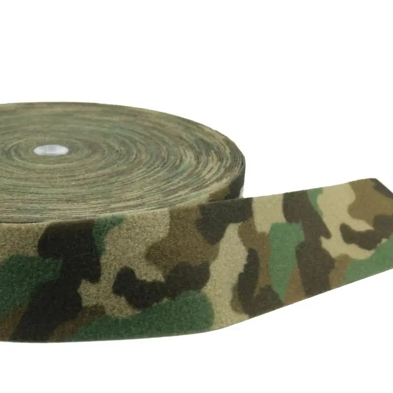 10 cm široký x1m dĺžka slučky Webbing Paste DIY tkanina Kruhový povrch drsný povrch
