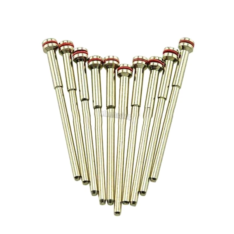 10 ks 2,35 mm zubné laboratórium leštiace leštenie drievky Mandrel Burs for Rotary Tool Shank Mandrel Burs