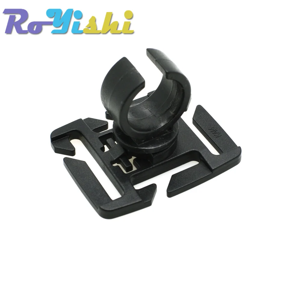 10 ks/balenie rotácie molle rotácia hrudnej hrudy Rúrky Rúrky držiak na sponku pracky Webbing19 mm/25 mm