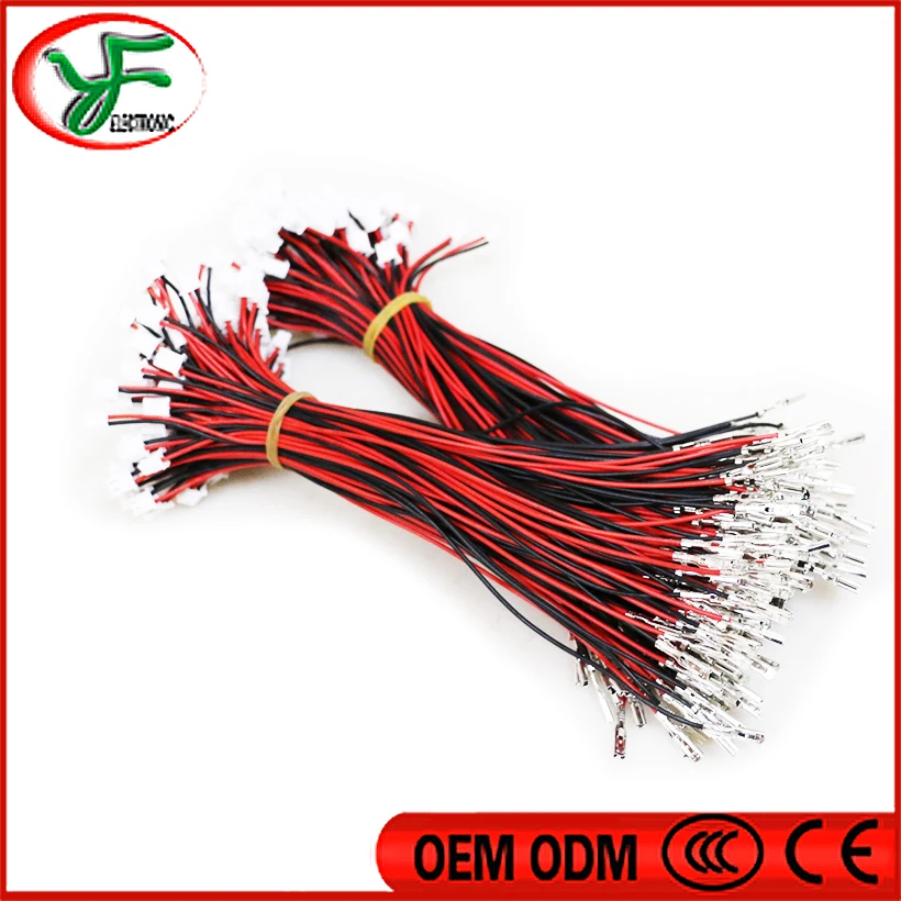 10 ks Game Stlačenie Game 2 Pin Cable Happ Style Style Sanwa Switch Drôty pre zväzok USB Encoder Jamma Arcade USB