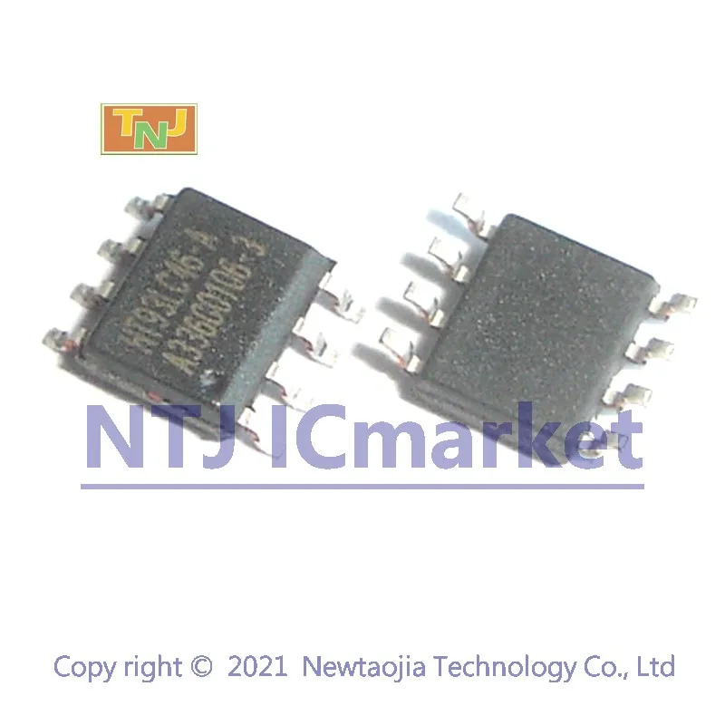 10 ks HT93LC46-A SOP-8 93LC46 1K 3-vodičový sériový EEPROM Pamäťový čip ic