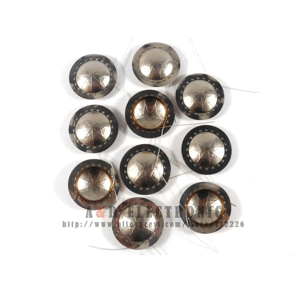 10 ks/šarža 25,5 mm 1 palec vysokej kvality-KSV Titanium Membrána 8 Ohm Tweeters Reproduktor hlasová cievka