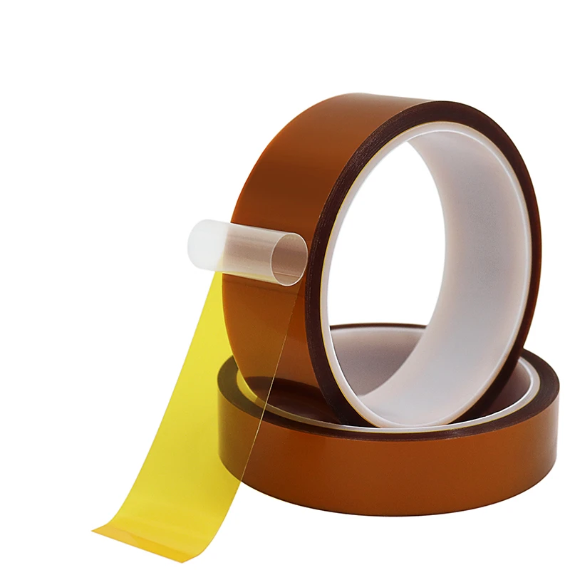 10 m/rolka 0,1 mm hrúbka s vysokou teplotou lepiacu pásku tepelne odolný voči polyimidom obojstrannej kaptonovej pásky