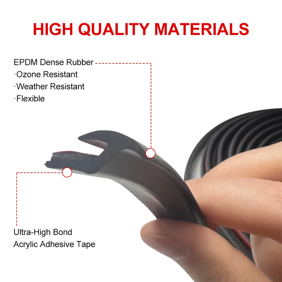 10 m univerzálny automobil Fender Fender Fender Flera Wheel Ofce Brow Arch Ochentory Extenders Lorming Tress Diy Scratch Proof Testy Strip Strip