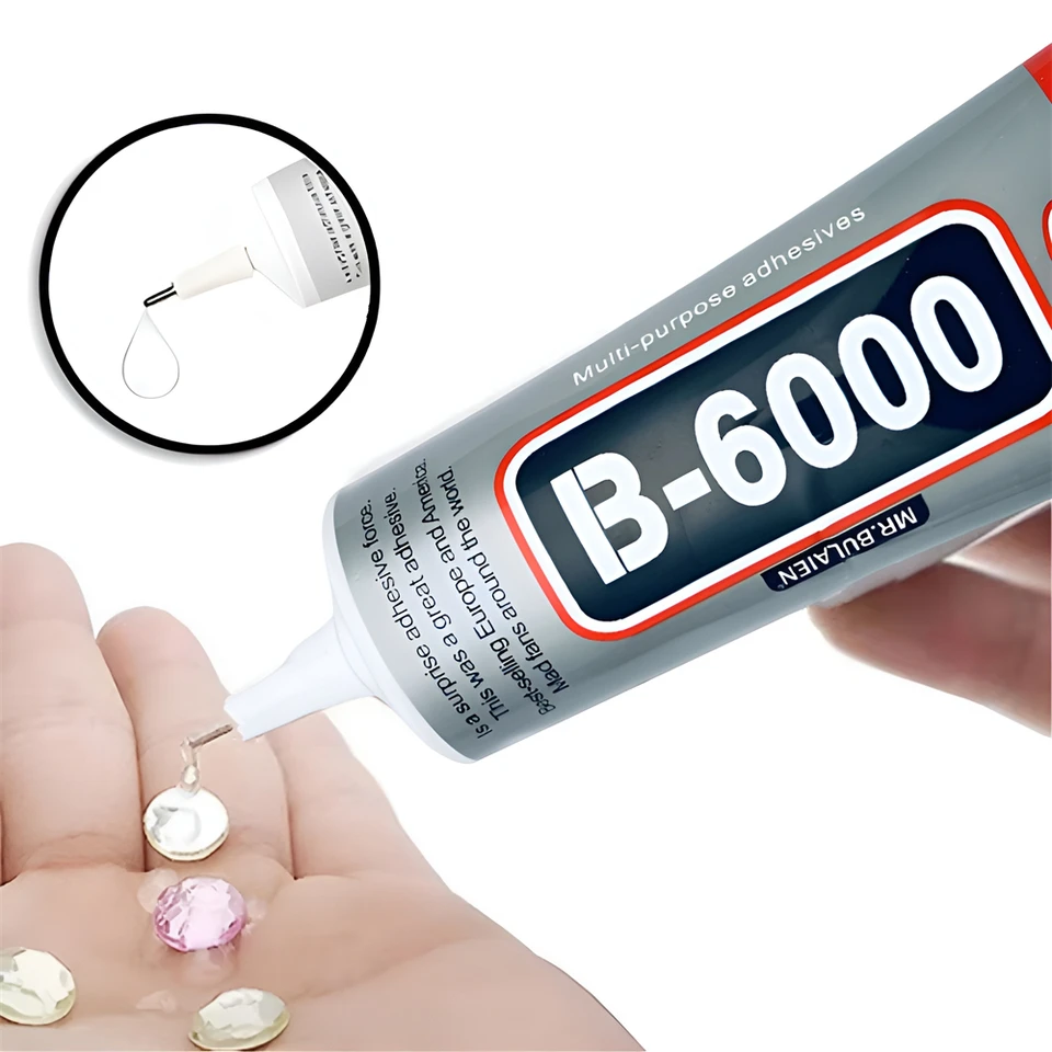 10 ml 25 ml 110 ml Bulien B6000 Clear Contakt Opravu telefónu Lepenie viacúčelové DIY lepidlo Presnosť Presnosť Upgrade Upgrade B-6000