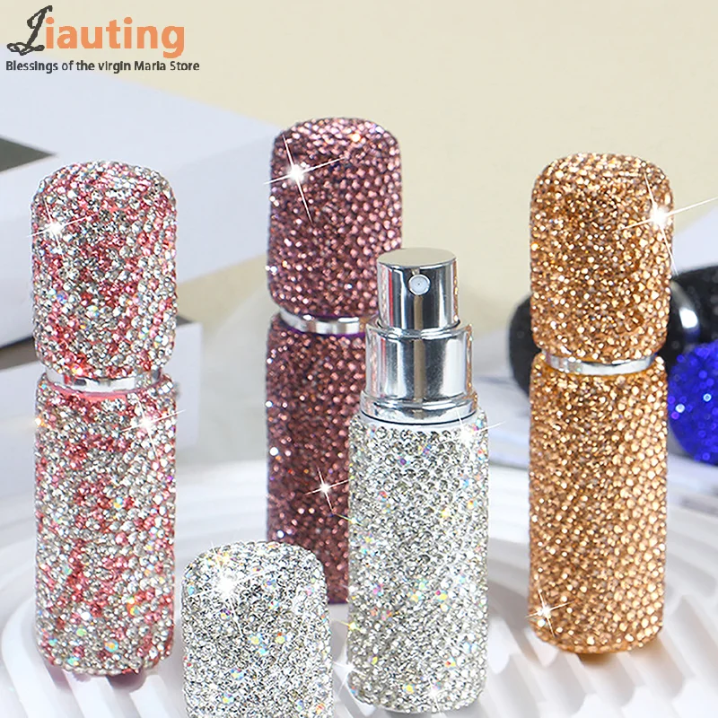 10 ml Bling Diamond Travel Parfum fľaša doplňuje parfumy Parfumy Atomizer prenosné cestovné doplňovanie fľaškových príslušenstiev