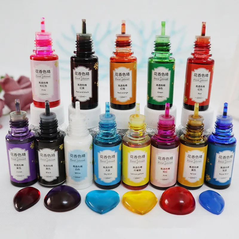 10 ml epoxidová živici difúzna pigment epoxidová živici pigment alkohol Atrament kvapalina sfarbenie farbiv
