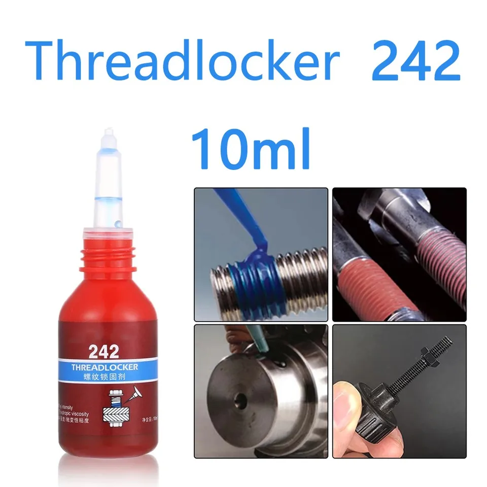 10 ml stredná pevnosť závit Blue závit Adhéza 242 Záves
