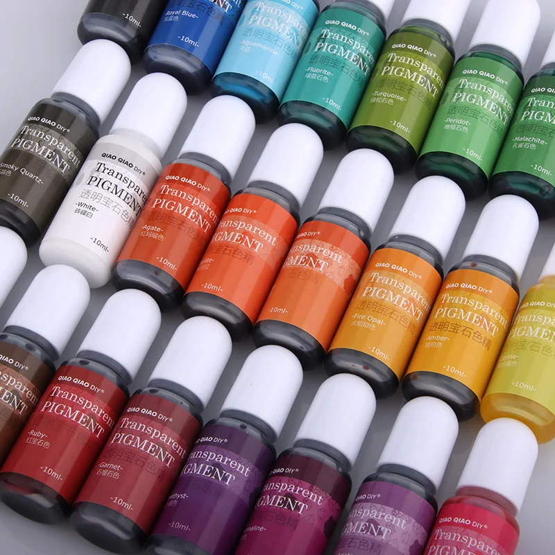 10 ml sviečky farbivá pigment DIY Sviečka mydla sfarbenie ručne vyrábané remeslá živice netoxické sójové sviečky Pigment na výrobu remesiel