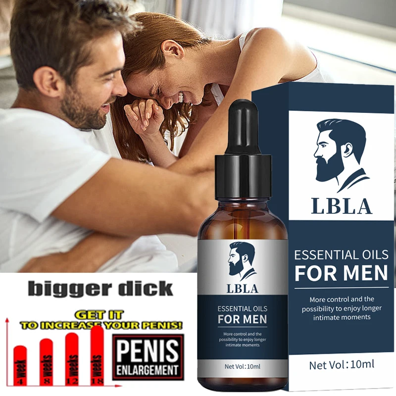 10 ml súkromné ​​diely muži Penis Masáž olej Veľký péro Vylepšuje dlhšie zväčšenie hydráty