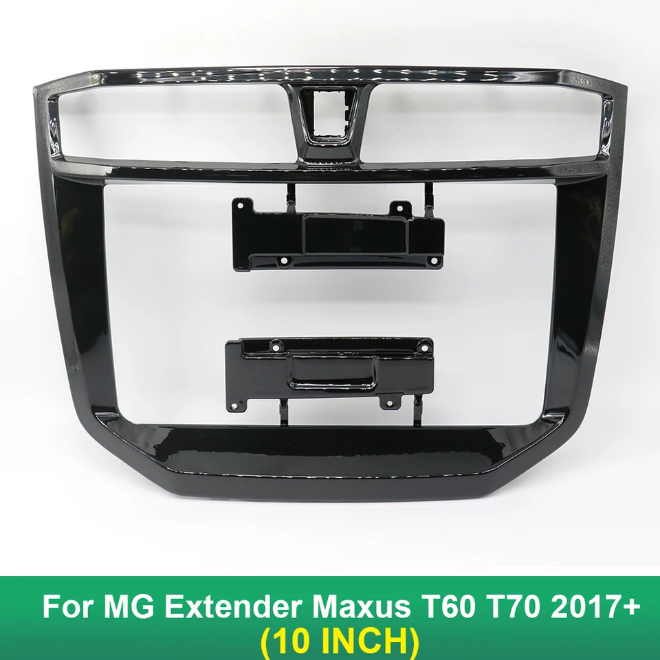 10 -palcový adaptér Canbus Box Android Dash Panel Panel Kit Car Radio DVD Player Fascia Rám pre MG Extender Maxus T60 T70 2017+