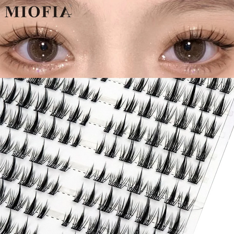 10 riadkov zhlukov mihalnice Prírodné štandardy Mink Ryešes 3D ruské indiviálne mihalnice zväzky zväzkov make -upu Wholesale