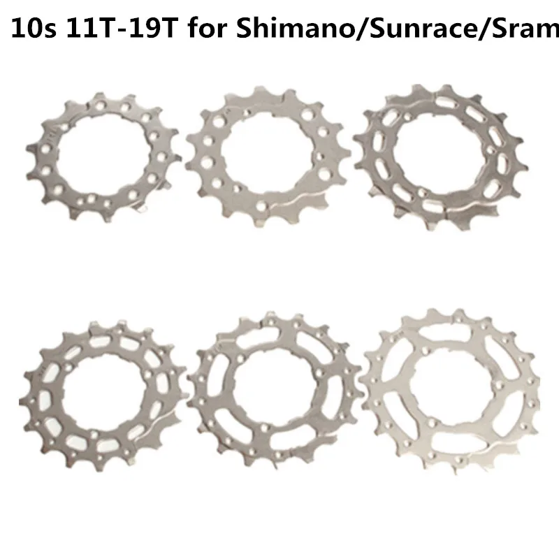 10 -rýchlosť vysokokvalitné horské bicykle kazety zotrvačník COG COG MTB 11T 12T 13T 15T 17T 21T 23T 25T FITS Shimano SRAM Sunrace