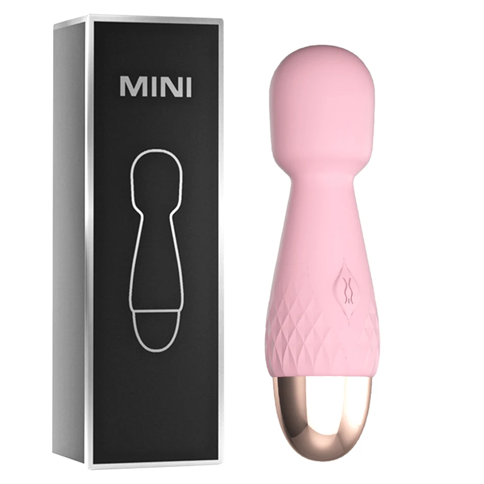 10-stupňový mini vibrátor G-spot Vibrácia Dildo erotická klitorisová stimulácia prsníka Massager Anal