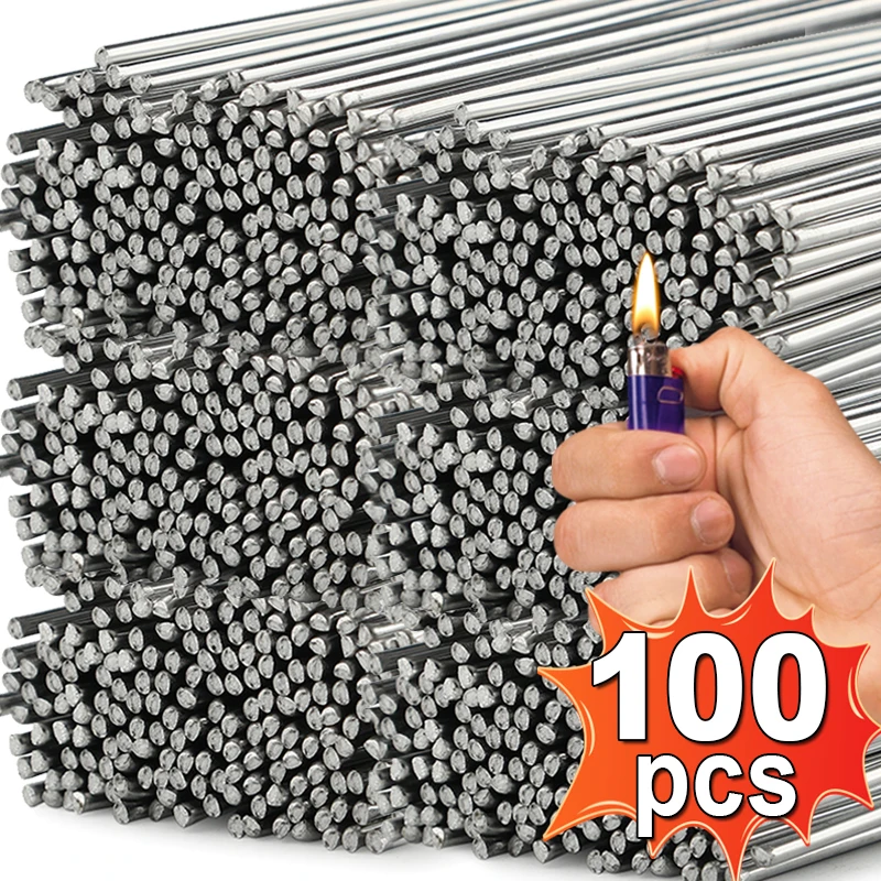 100/10ks nízka teplota ľahké taveniny Zváracie prúty z nehrdzavejúcej ocele spájka na prúty drôte