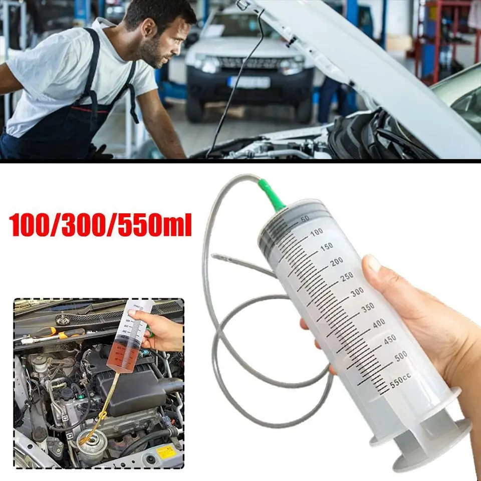100/300/550 ml striekačka veľké injekčné striekačky opakovane použiteľné olejové čerpadlo s olejom v mierke SACE VACEUM VACEUM PISTOL PISTOL Extraktor