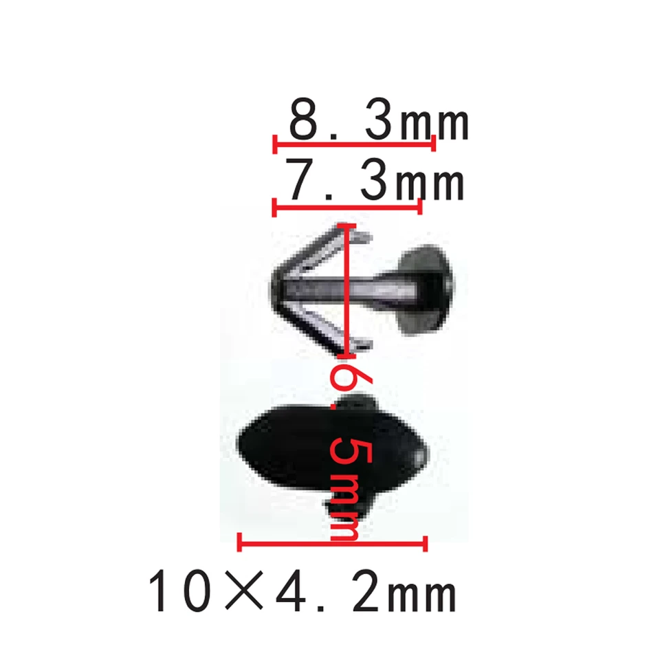 100/500x OEM Peeciaty Weatherstrip Drsers pre Honda Nissan 90651-T2M-003 90651T2M003 808501KA0C