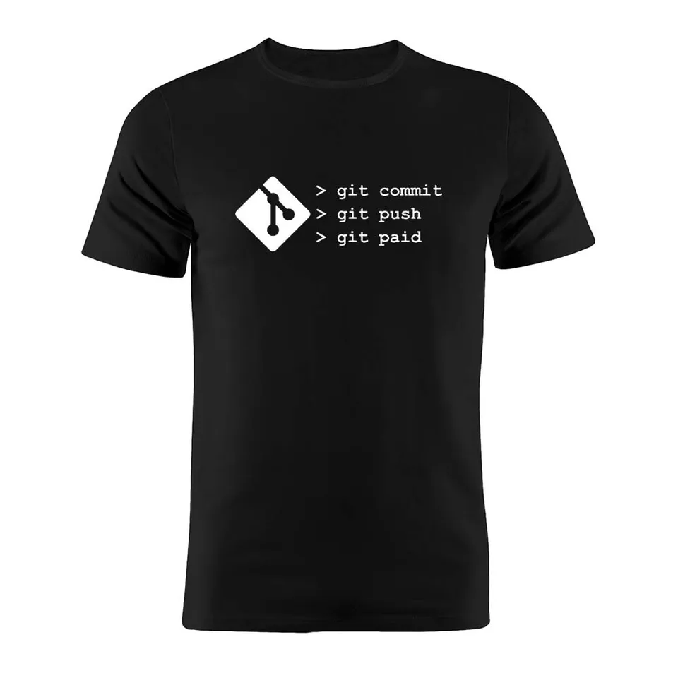 100% bavlnená unisexová tričko Github Git Funny Coder Web Developer Programátor Joke Artwork Gift Tee