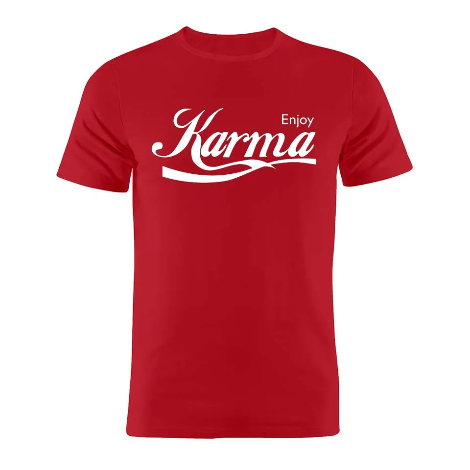 100% bavlnené tričko Vychutnajte si kariat paródiu Funny SarcASm Artwork Gift Tee