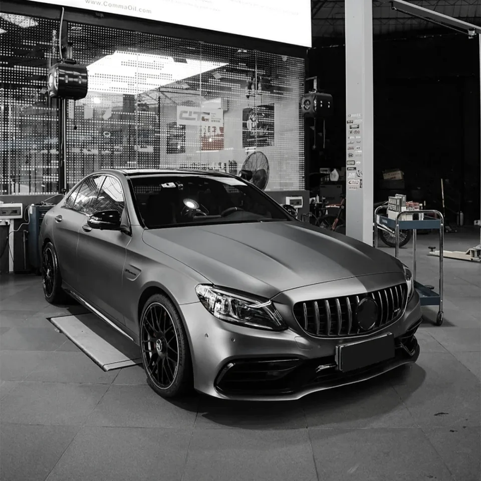 100 cm*1,52/3/16,5 m Styling automobilu Matt kovový selenit Gray Wrap vinyl filmový list motocyklové automobily automobily nálepky