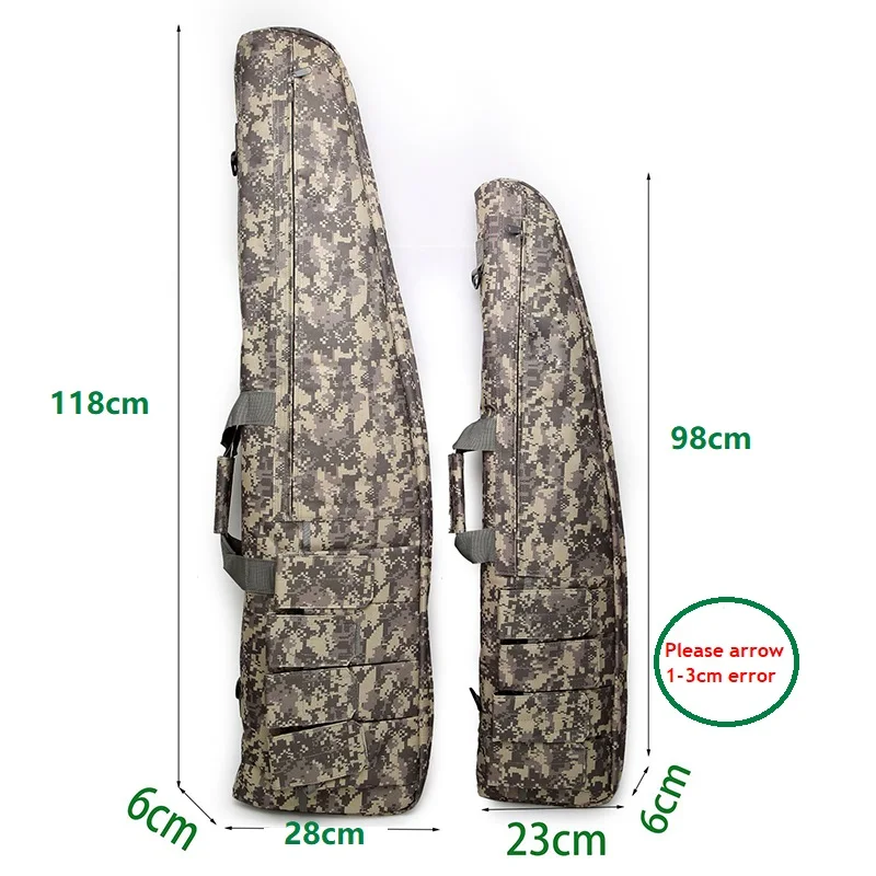 100 cm 120 cm taktické lovecké tašky Airsoft Shooting Rifle Gun Case CS Game Paintball Gun Fors Ochranné tašky s vreckom