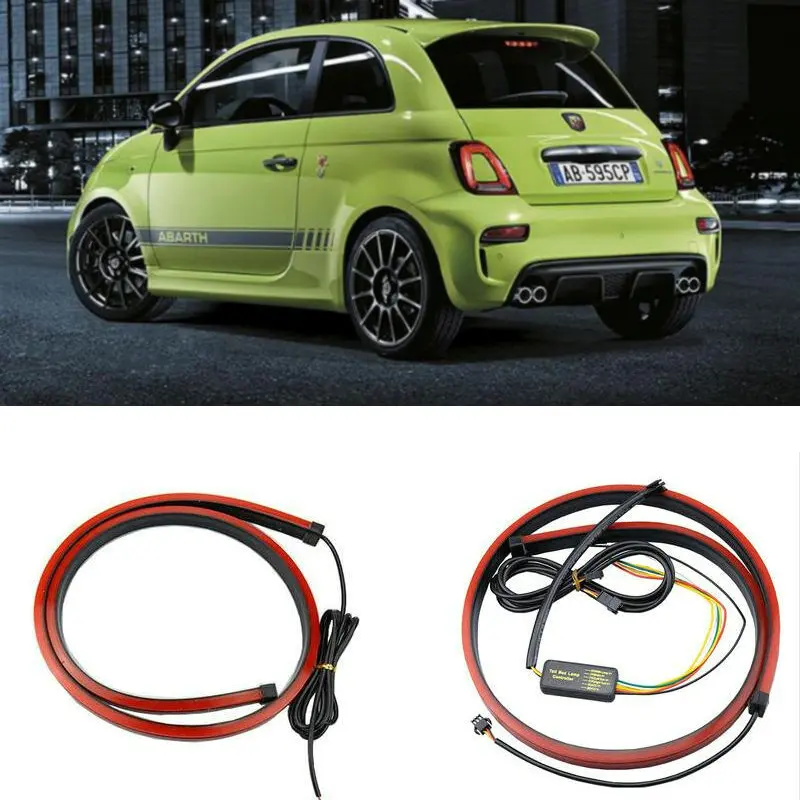 100 cm Dodatočná brzdová lampa pre Abarth 124 Spider 500 595 695 500C 595C 695C Grande Punto 199 Punto 199