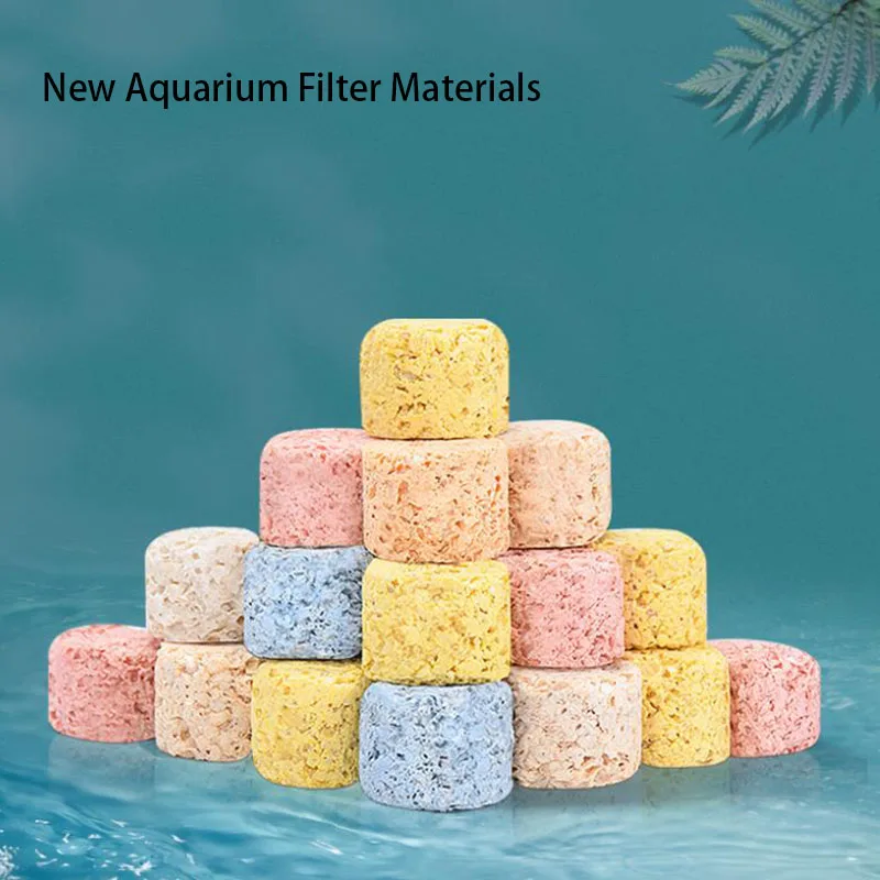 100 g Nové akváriové rybie nádrž Filter médium Popézne častice Biologický guľový Bio filter pre akváriové príslušenstvo skvelá filtrácia