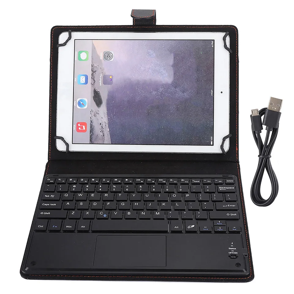100-hodinová pracovná klávesnica Bluetooth Touchpad s ochranným puzdrom pre 9-10,5 palcový tablet s vysokým obsahom kvality
