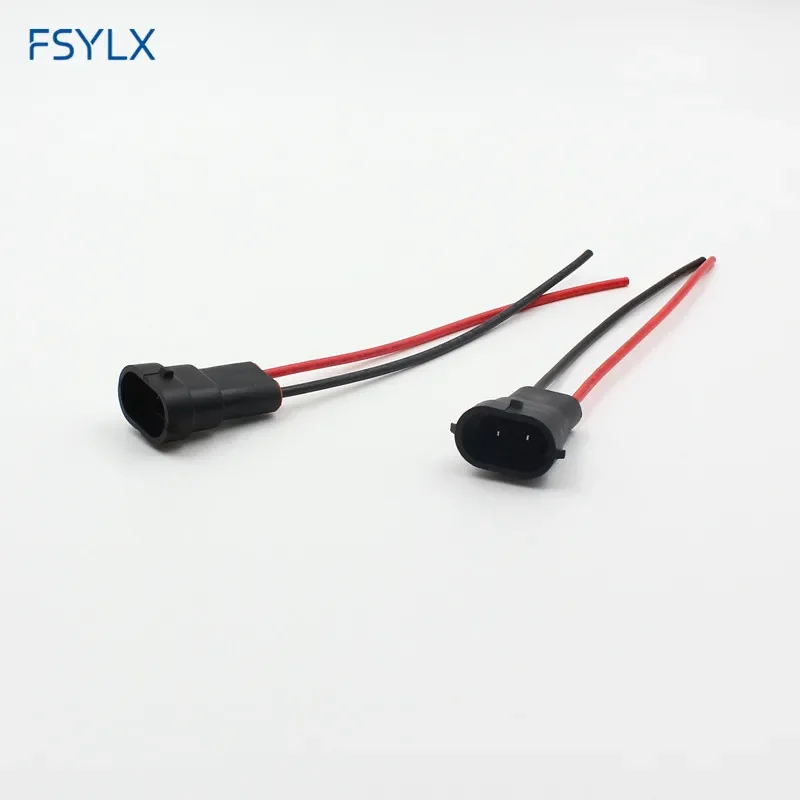 100 ks H8 H11 881 MALS SOCKET CAR LED zväzok LED zväzok H8 H11 881 LED svetlo LED Svetlo Žalobkový držiak na konektor kábla Adaptér kábla
