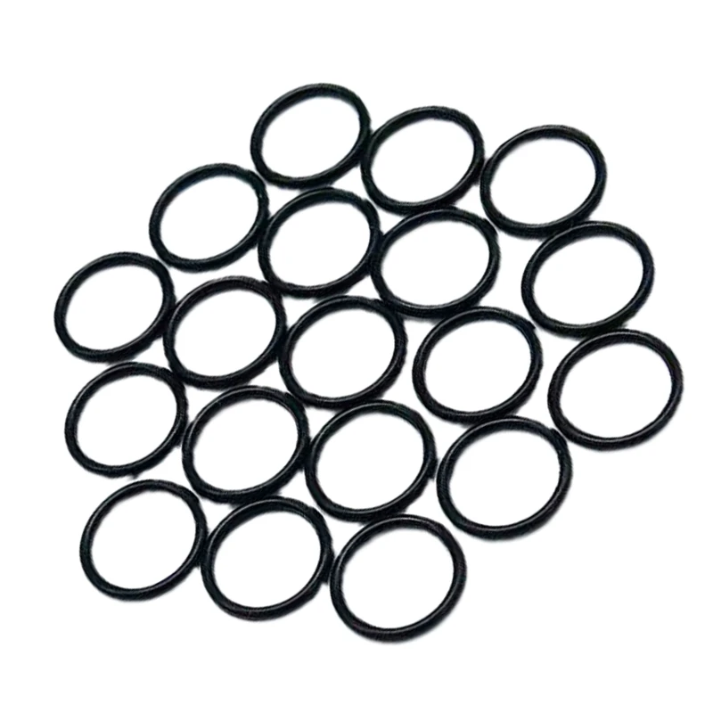 100 ks/škála nepremokavý gumový krúžok zadný kryt zadný gumový prsteň pre iPhone 11 11 K0AC