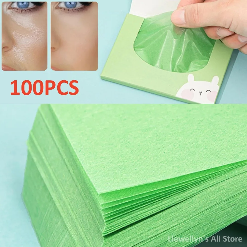 100 listov čelný olej absorbujúci papier na papierové obrúsky