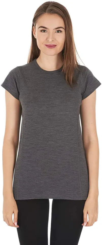 100% Merino Wool Tričko Dámske ľahké technológie Lite Lite Short Ruckve Crew Tričko Yoga vonkajšie tričko Priedušné protiviny
