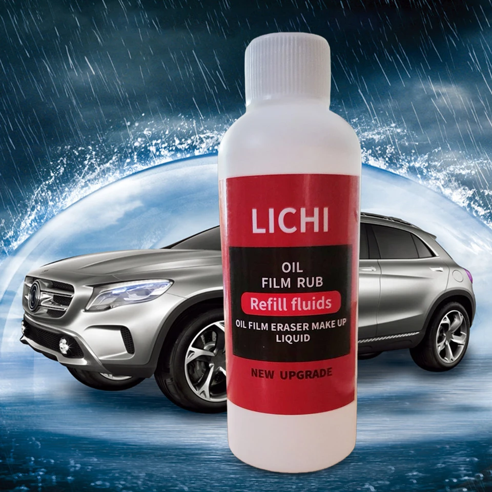 100 ml automobilu Černé sklo KVYTÁRNÝ Olejový olej Čistiteľ odstraňovač okna sklenený olej filmového agenta ACON SKLEJ A PRÁCA ÚDRŽBA