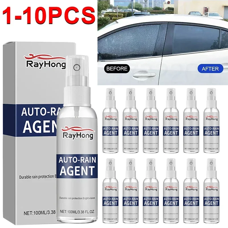 100 ml nepremokavé povlakové činidlo pre automobilový sklenený vlhký a dažďový dôkaz pre automobilový sklenený sprej