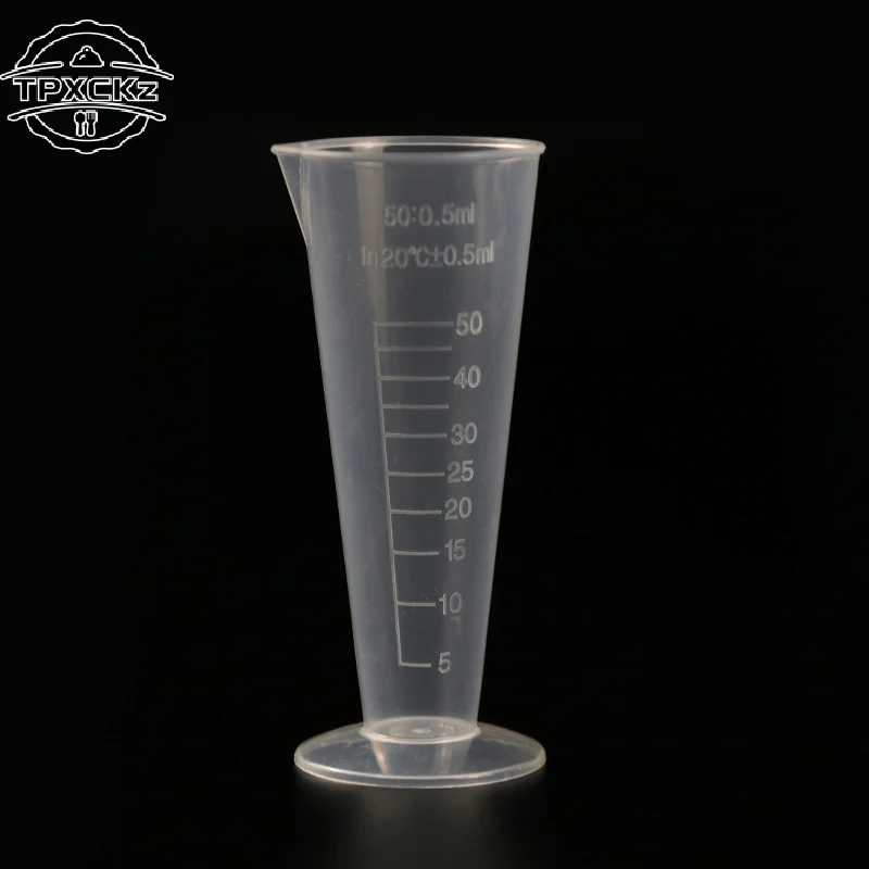 100 ml plastový merací šálka priehľadná šálka meracieho šálky nalievanie bez rukoväte kvapalného nádoby pre kuchynské barové zásoby