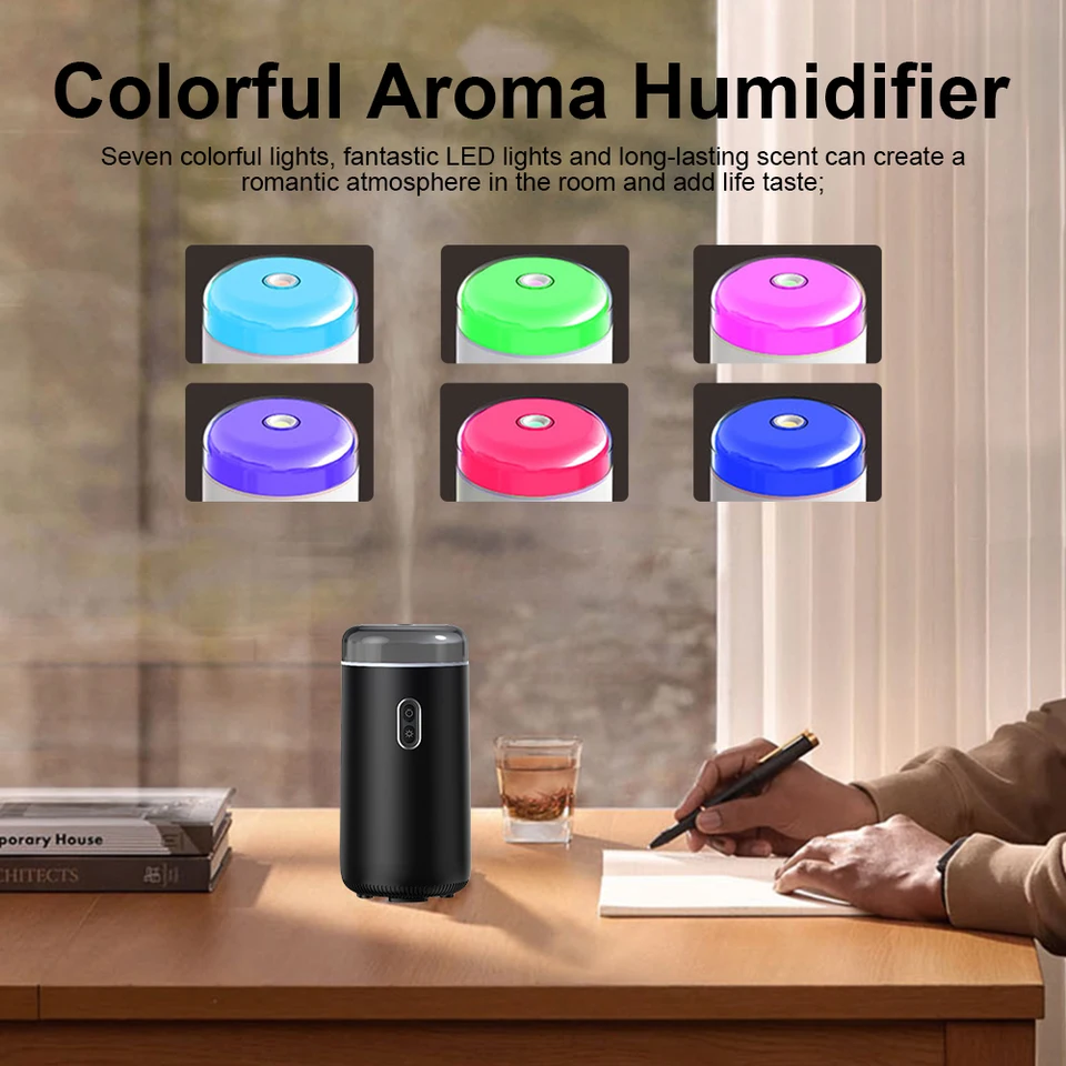 100 ml éterický olej Difúzor farebný atmosfér