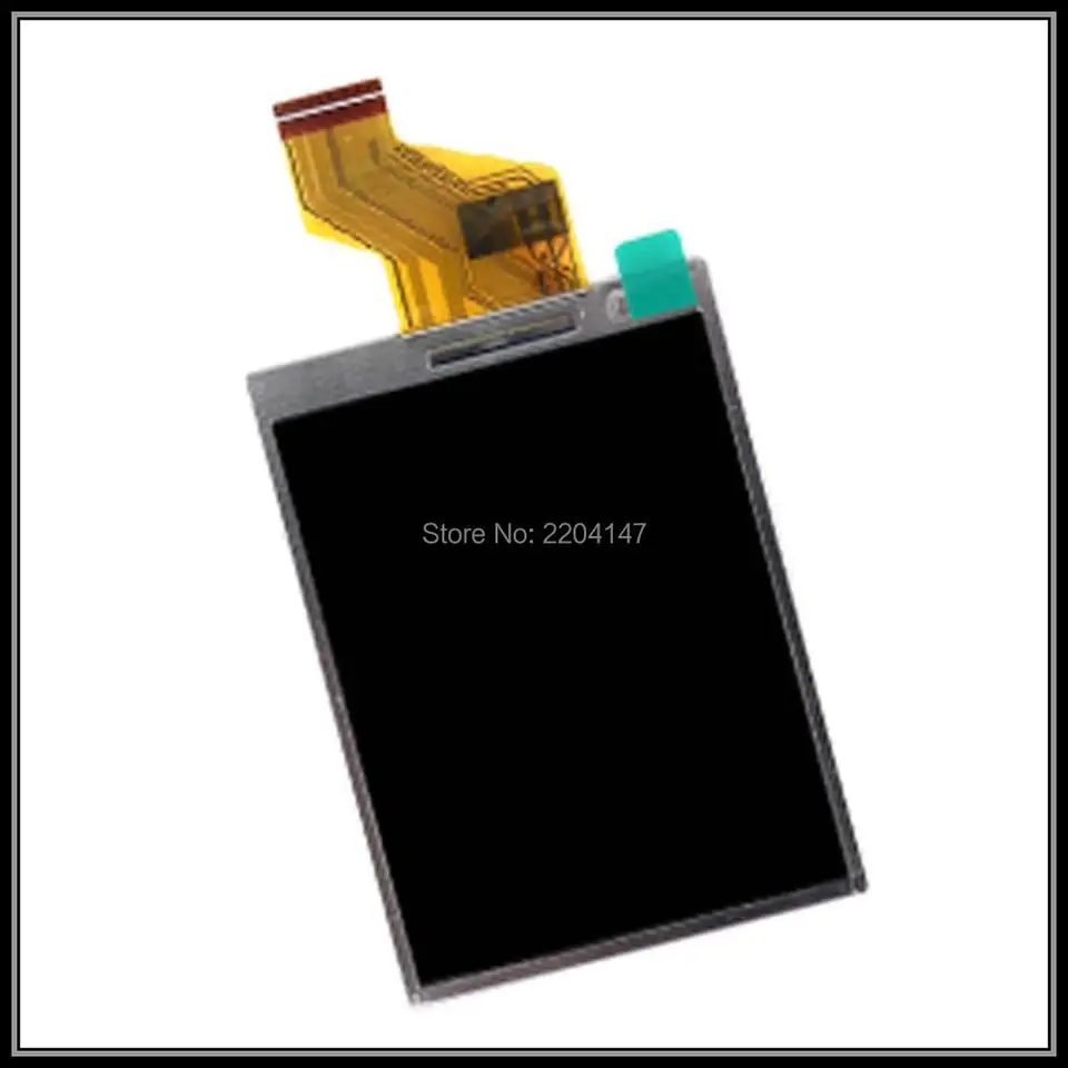 100% novú obrazovku LCD displeja pre spoločnosť Sony Cyber-Shot DSC-W370 W370 Digital Camera Repair Part + podsvietenie