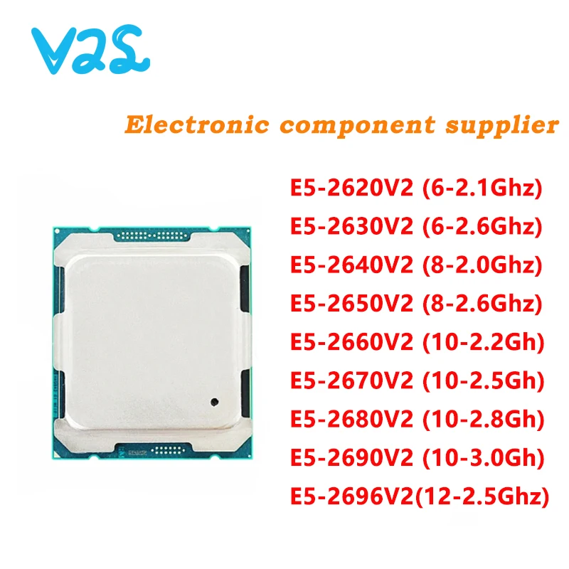 100% nový E5-2620V2 E5-2630V2 E5-2640V2 E5-2650V2 E5-2660V2 E5-2670V2 E5-2680V2 E5-2690V2 E5-2696V2 Twelve Nuclei 30M LGA 2011-3
